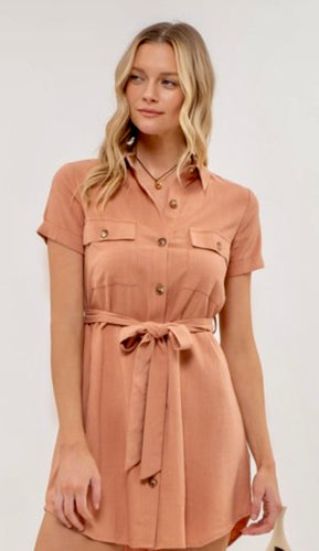 Linen Dress - Sienna