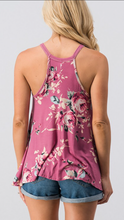 Floral Print Sleeveless Tank